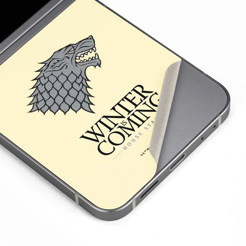 Game of Thrones: House Stark Sigil Galaxy Z Flip6 Skin